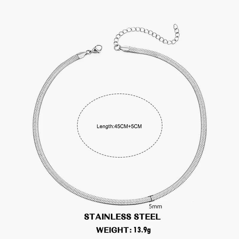 Sola Snake Chain Choker