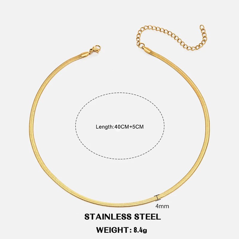 Sola Snake Chain Choker